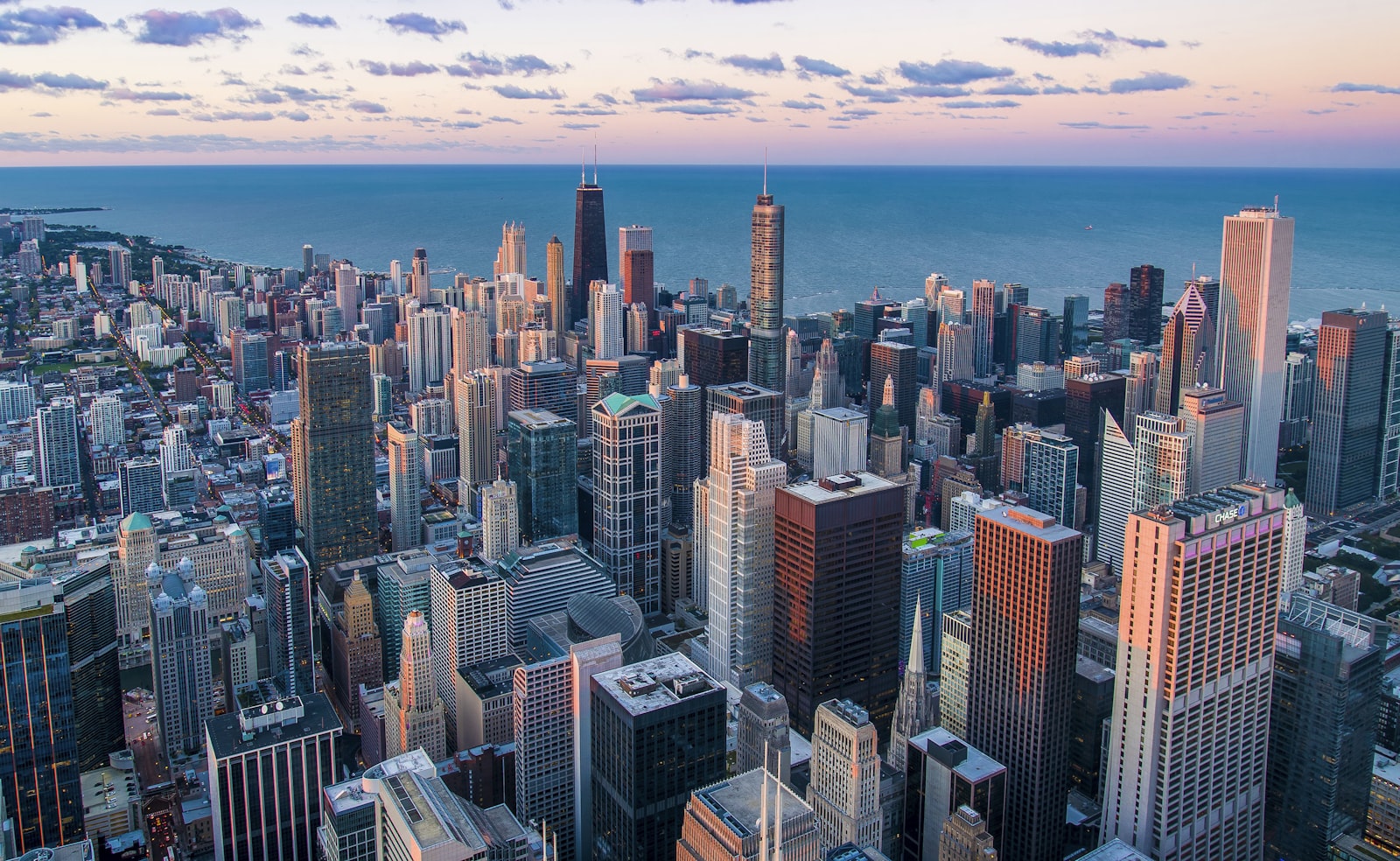 Dense city skyline representing African urban mobility